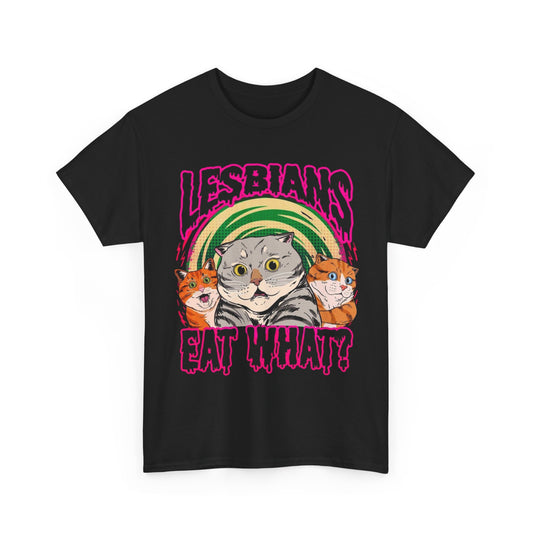 Eat WHAT?  - Unisex Heavy Cotton Tee