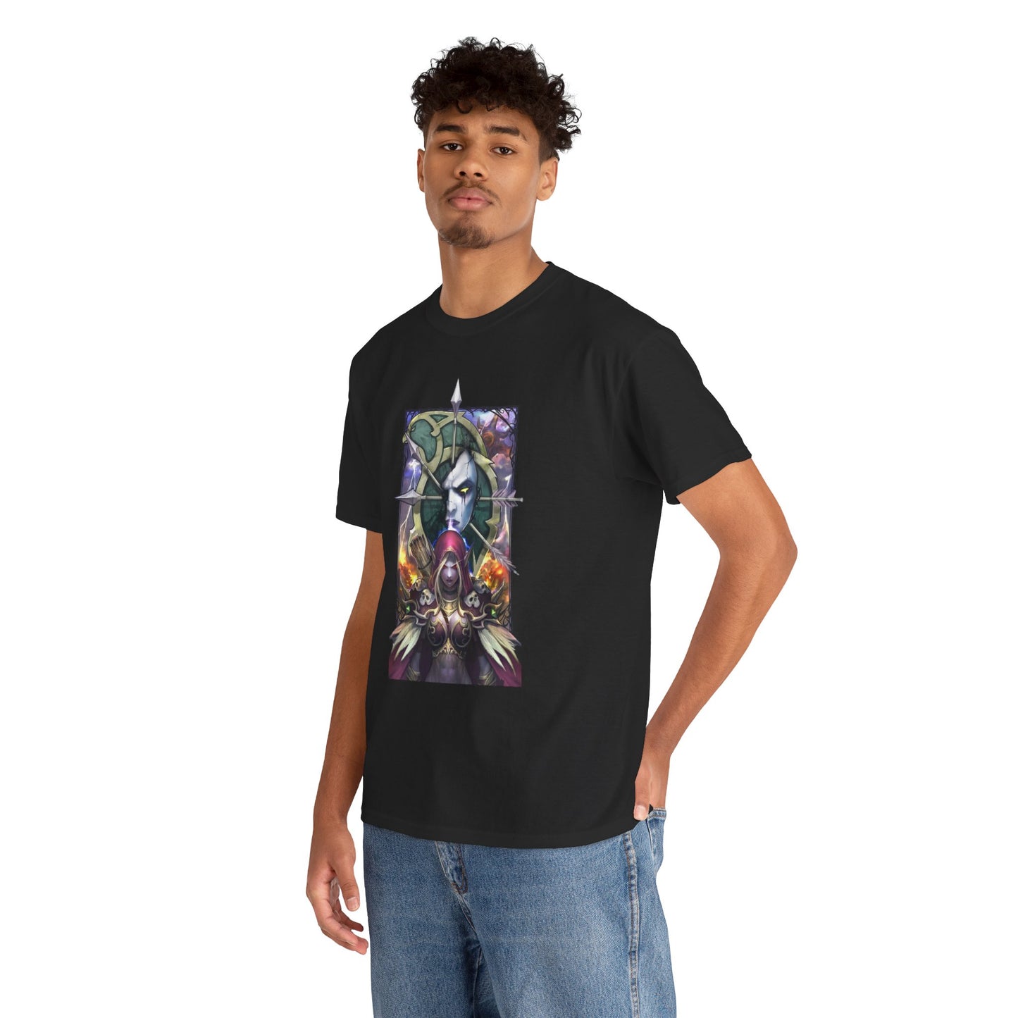 Forsaken Sylvanas from WoW - Unisex Heavy Cotton Tee