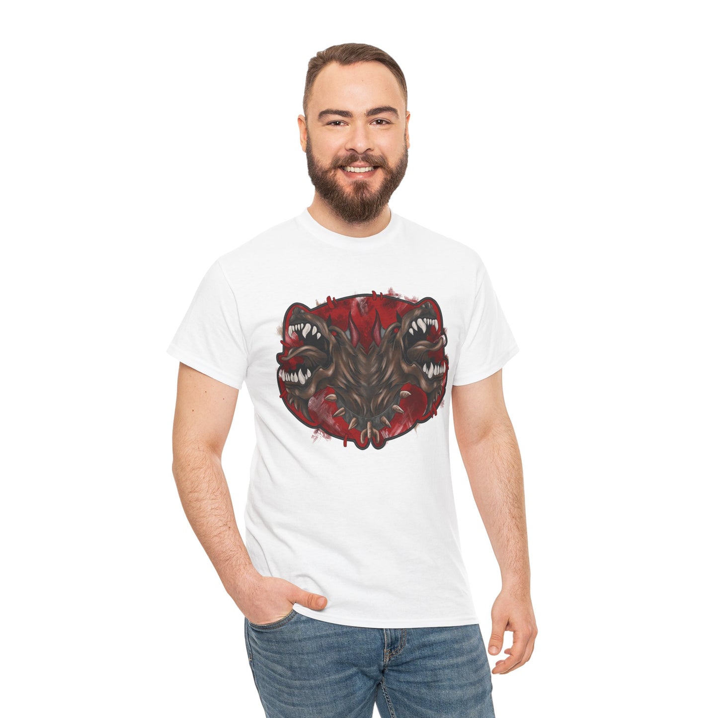 Arcane Cagefighter Vi inspirated - Unisex Heavy Cotton Tee