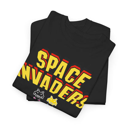 Retro Games Collection Space Invaders  - Unisex Heavy Cotton Tee