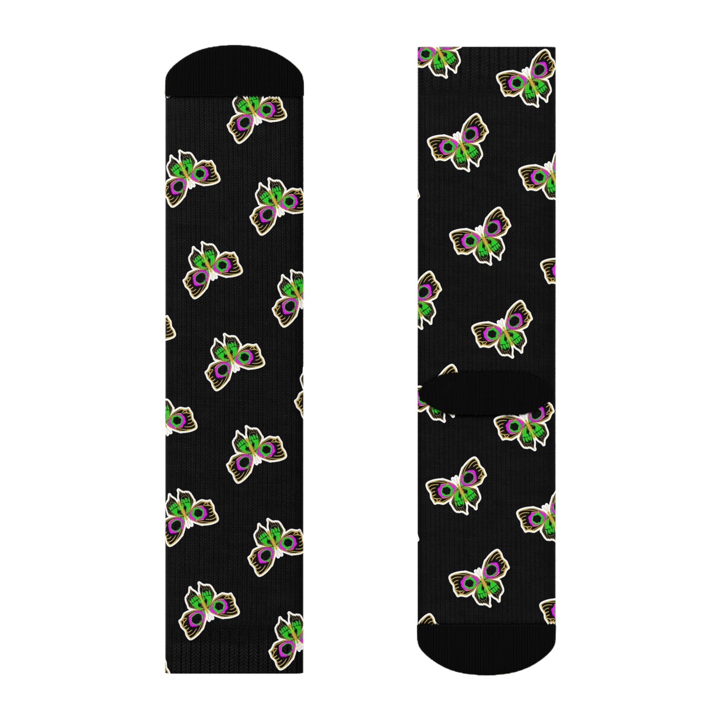 Jinx's butterfly Crew Socks