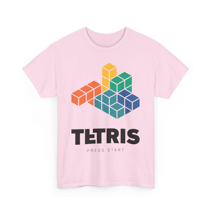 Retro Games Collection Tetris  - Unisex Heavy Cotton Tee