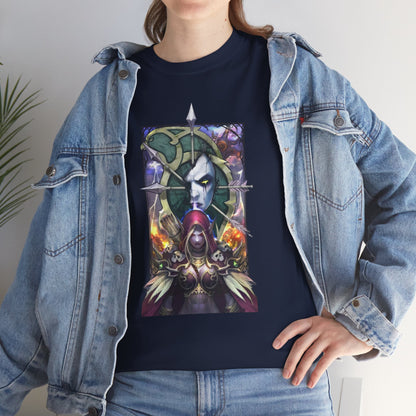 Forsaken Sylvanas from WoW - Unisex Heavy Cotton Tee