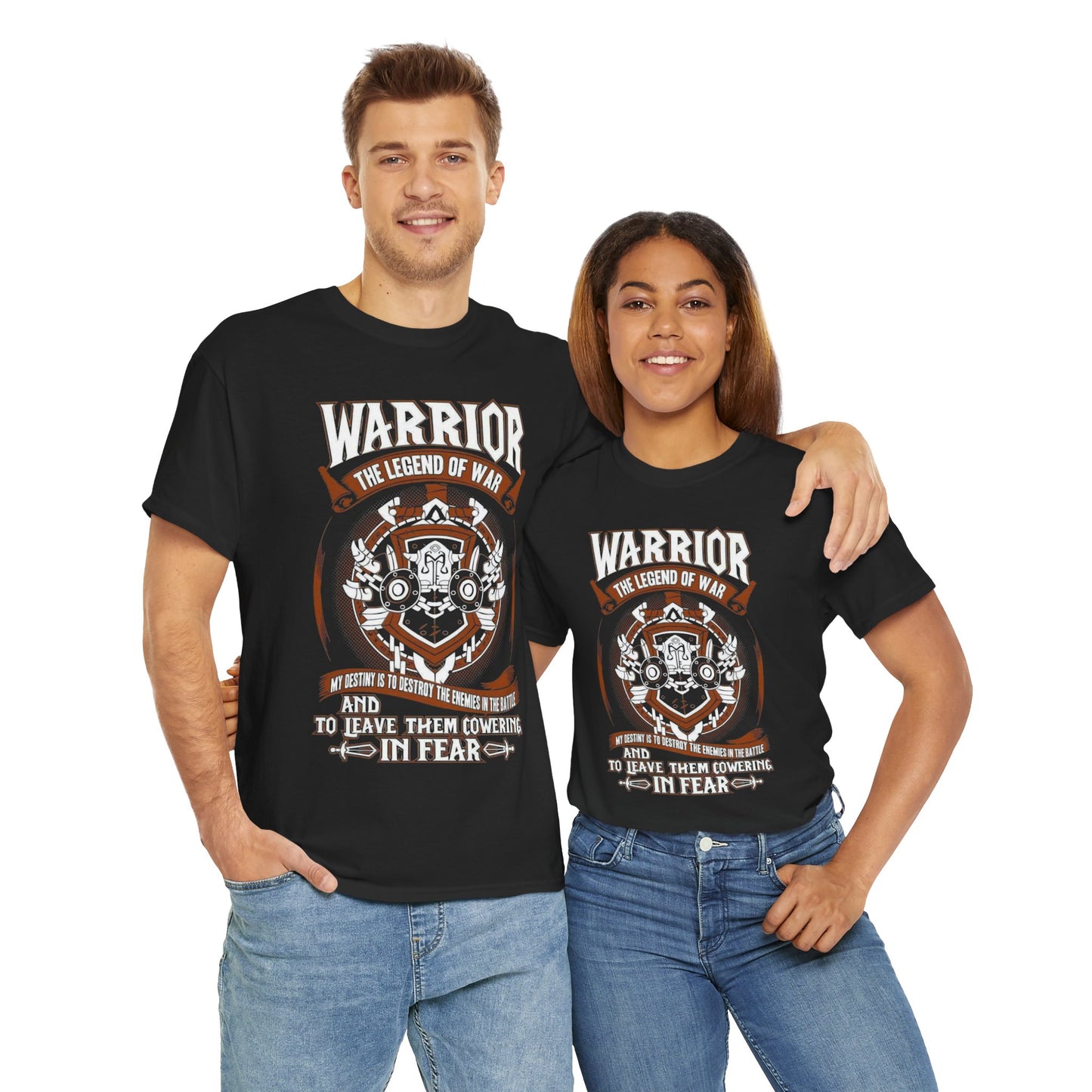 Warrior Class from World of Warcraft - Unisex Heavy Cotton Tee