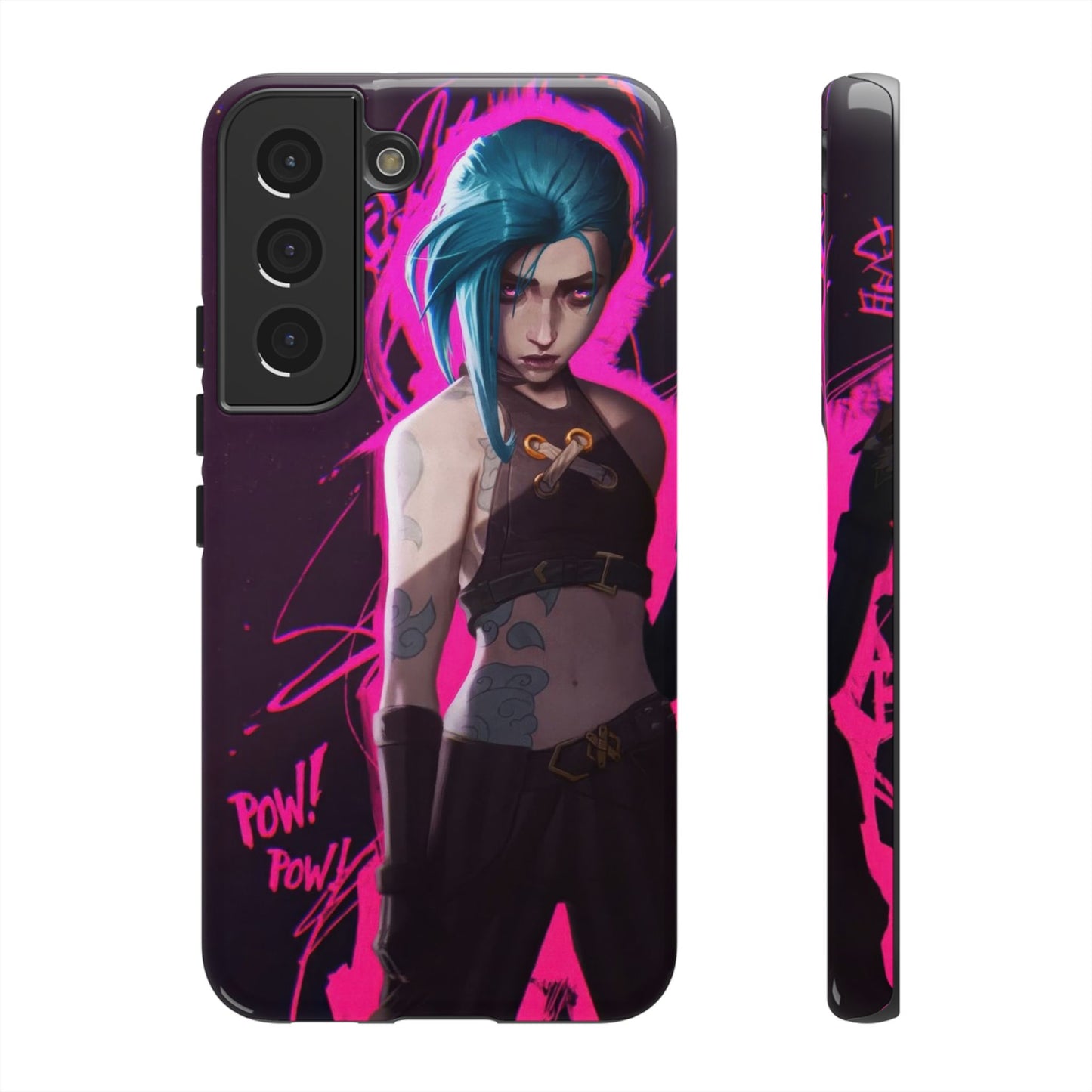 Pow Pow! - Jinx Safety Design Phone Case from Arcane