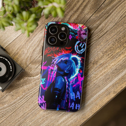 Phone Case - Jinx from Arcane Safety Design