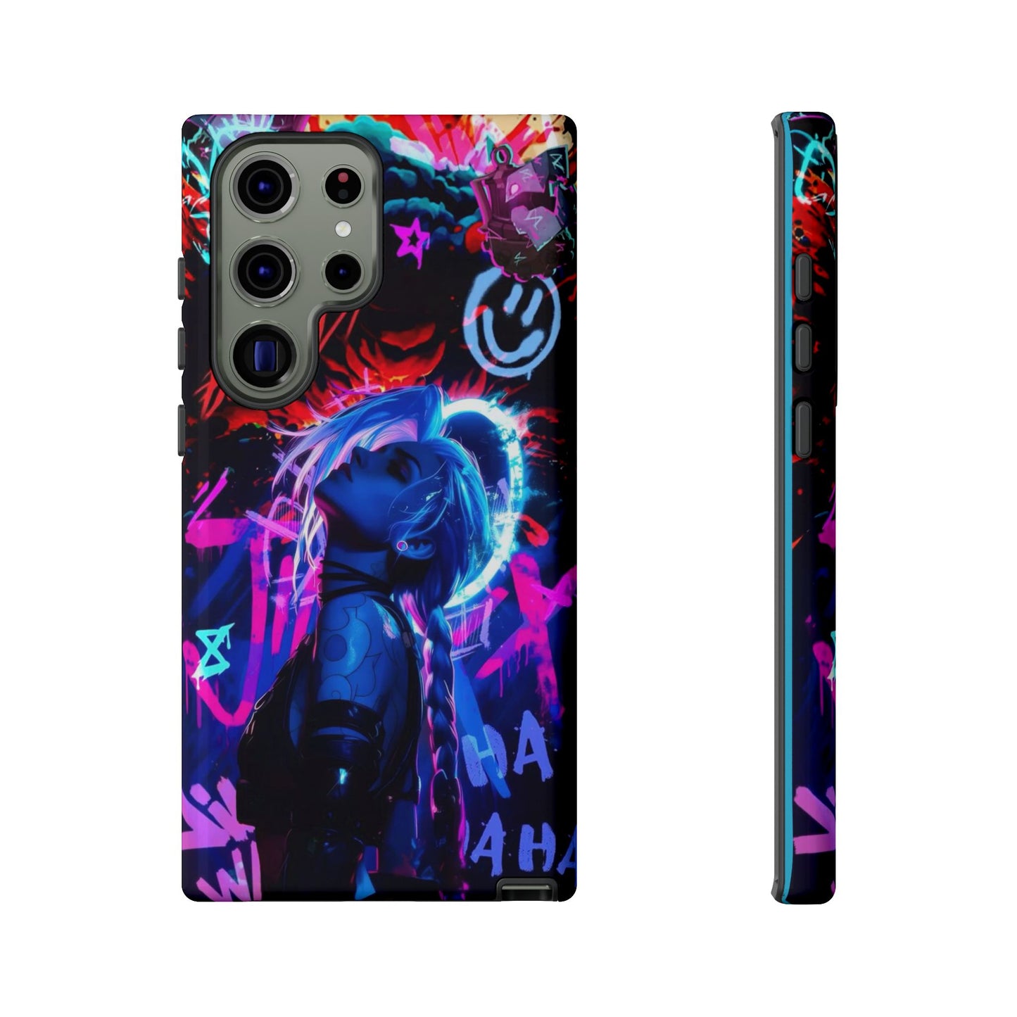 Phone Case - Jinx from Arcane Safety Design