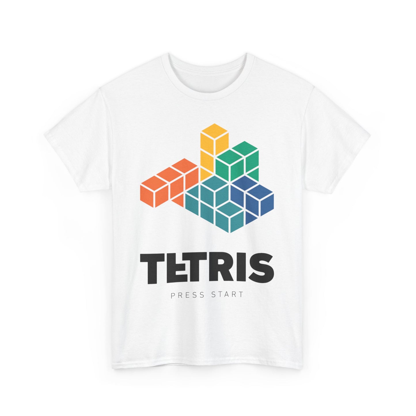 Retro Games Collection Tetris  - Unisex Heavy Cotton Tee