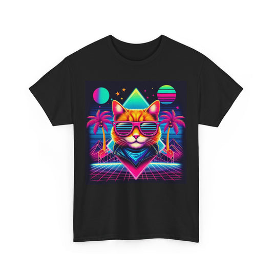 Neo Cat shirt collection - Unisex Heavy Cotton Tee