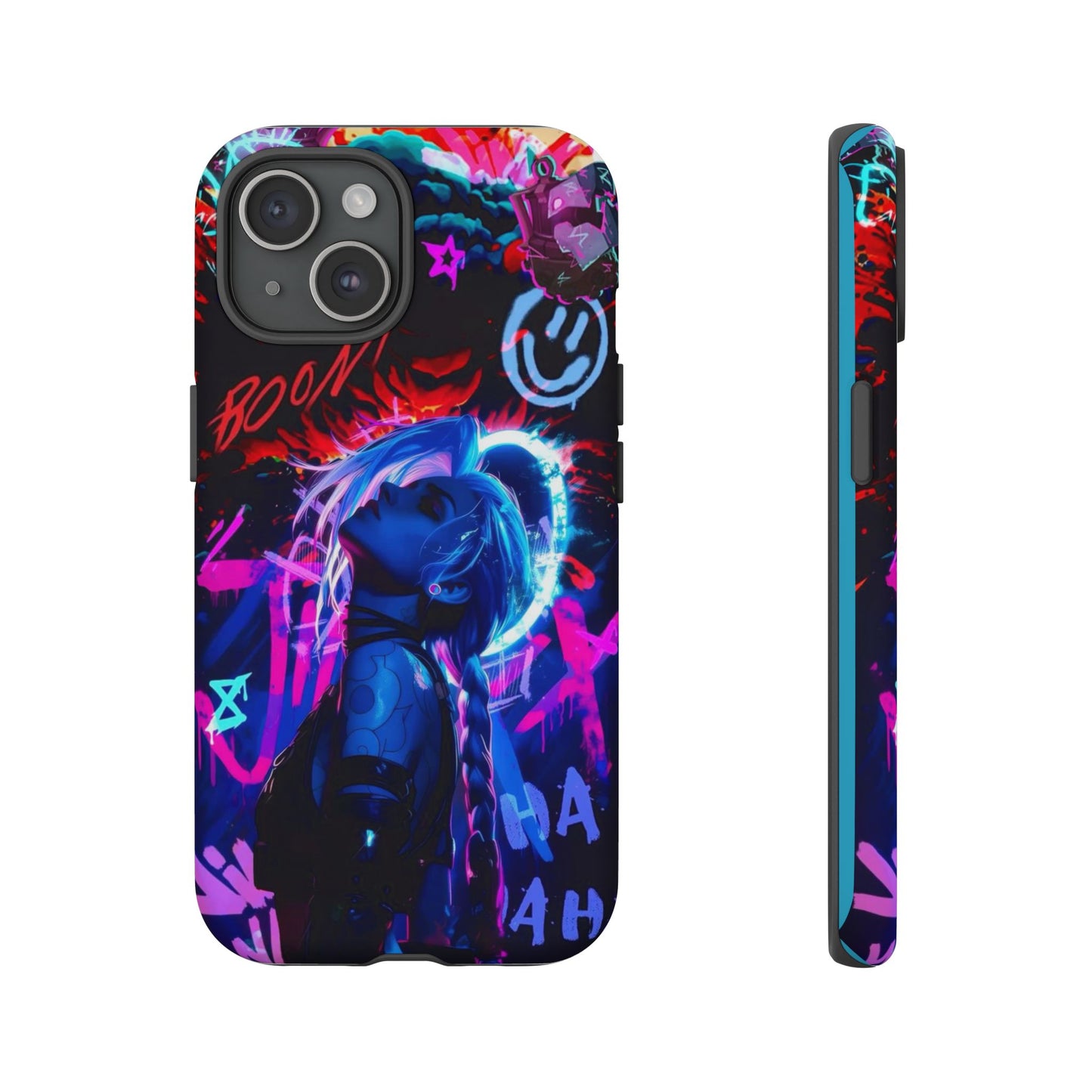 Phone Case - Jinx from Arcane Safety Design