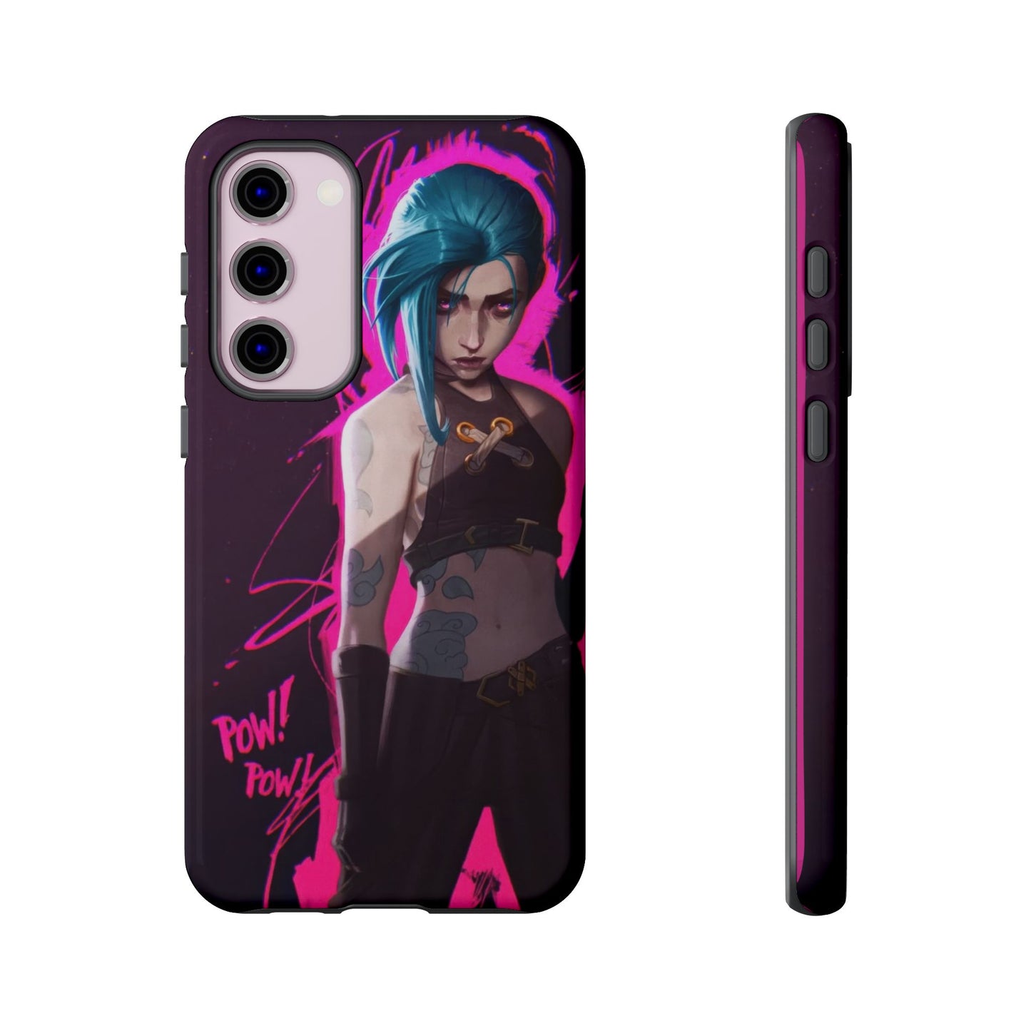 Pow Pow! - Jinx Safety Design Phone Case from Arcane