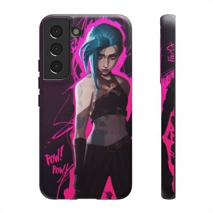 Pow Pow! - Jinx Safety Design Phone Case from Arcane