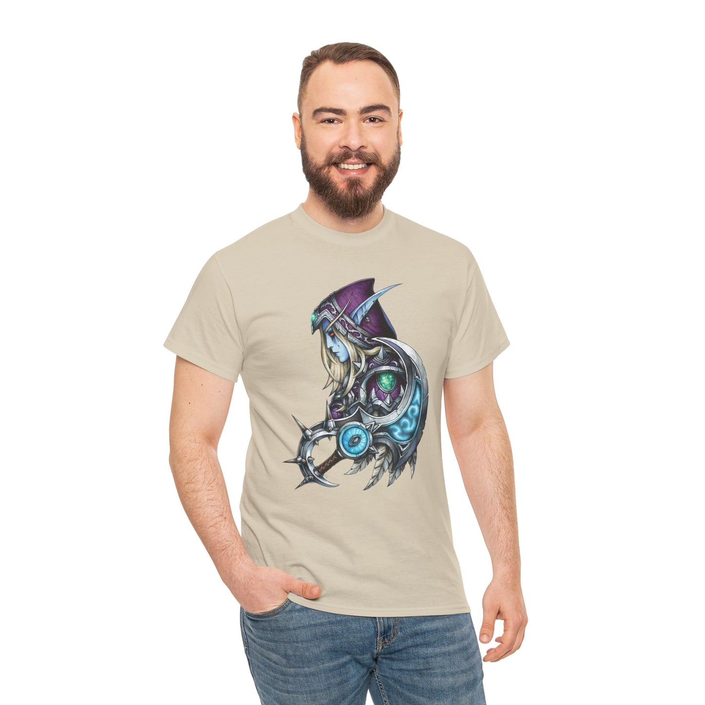 Sylvanas Windrunner from World of Warcraft - Unisex Heavy Cotton Tee