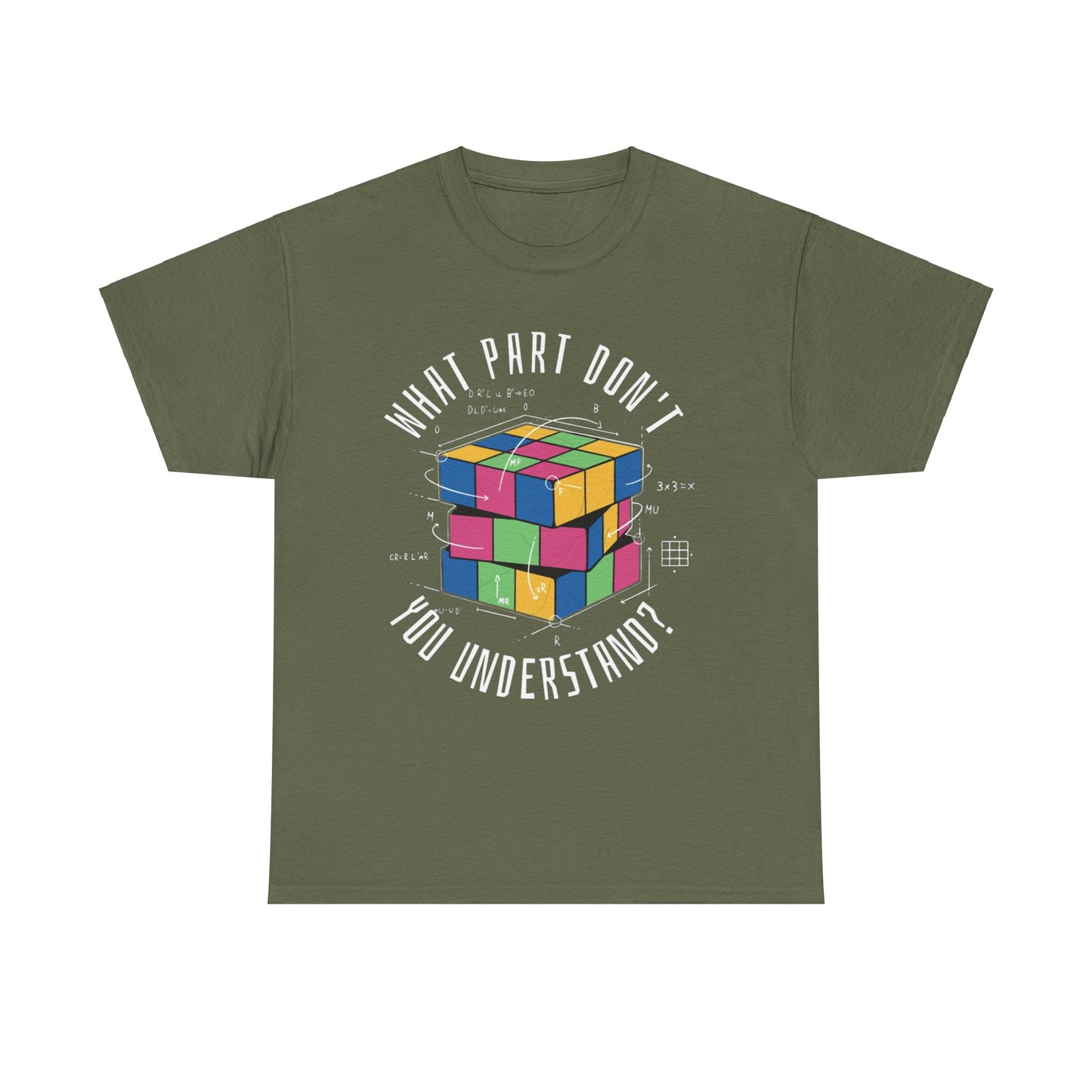 Retro Games Collection Rubik - Unisex Heavy Cotton Tee