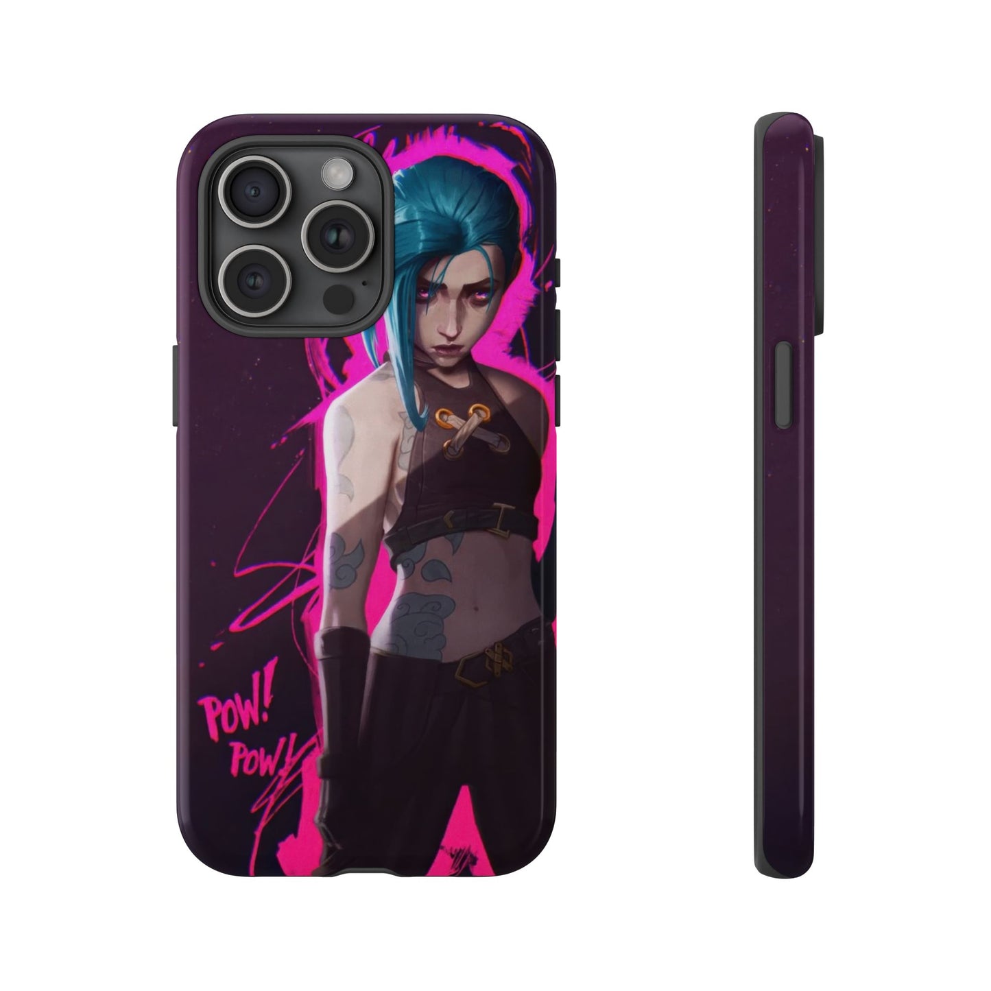 Pow Pow! - Jinx Safety Design Phone Case from Arcane