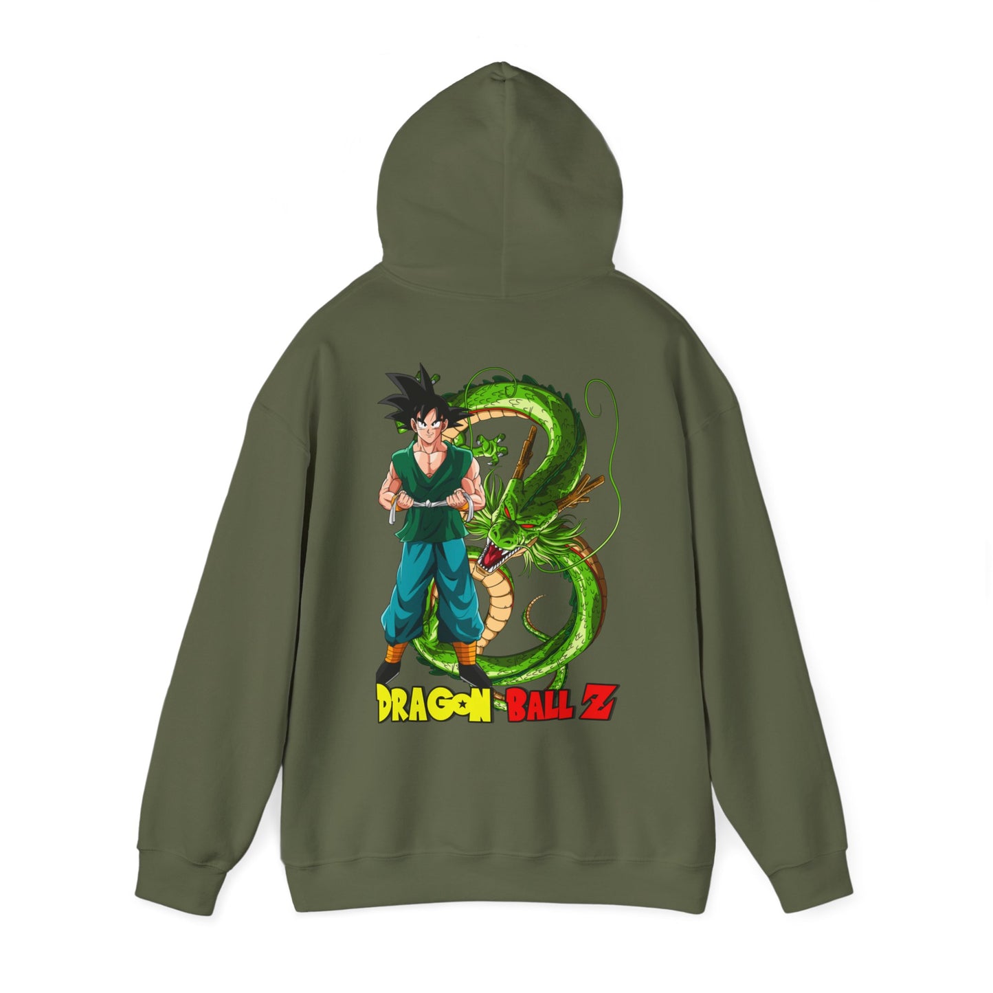 Goku & Shenron Hoodie -  Heavy Blend™ Hooded Sweatshirt