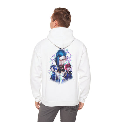 Arcane Enforcers vs. Jinx -  Heavy Blend™ Hooded Sweatshirt