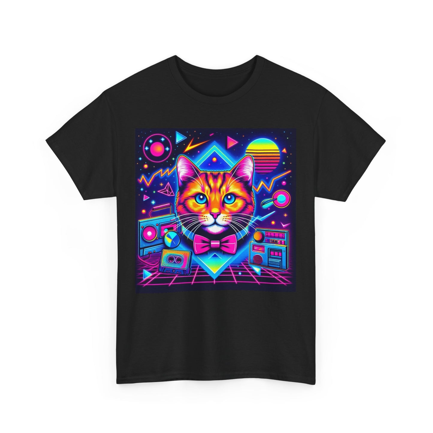 Neo Cat shirt collection - Unisex Heavy Cotton Tee