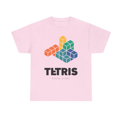 Retro Games Collection Tetris  - Unisex Heavy Cotton Tee