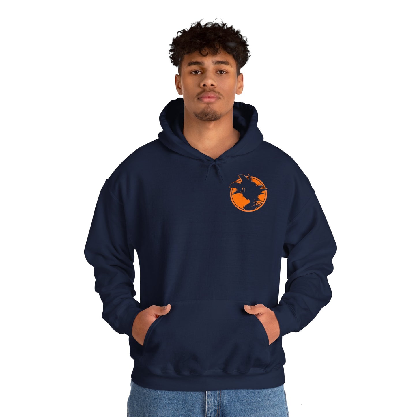 Goku & Shenron Hoodie -  Heavy Blend™ Hooded Sweatshirt