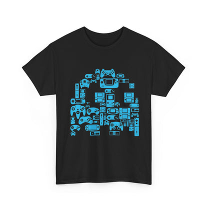 Retro Games Collection PacMan  - Unisex Heavy Cotton Tee