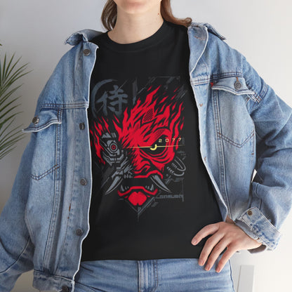 Cyberpunk 2077 Samurai - Unisex Heavy Cotton Tee