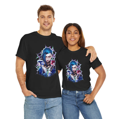 Arcane Enforcers vs. Jinx - Unisex Heavy Cotton Tee