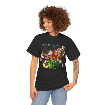 Dragonball Team up - Unisex Heavy Cotton Tee