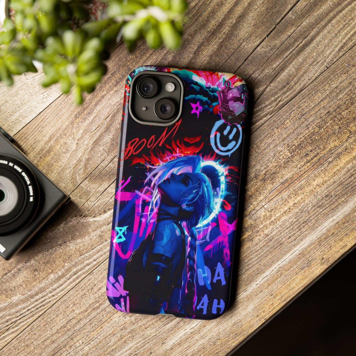 Phone Case - Jinx from Arcane Safety Design