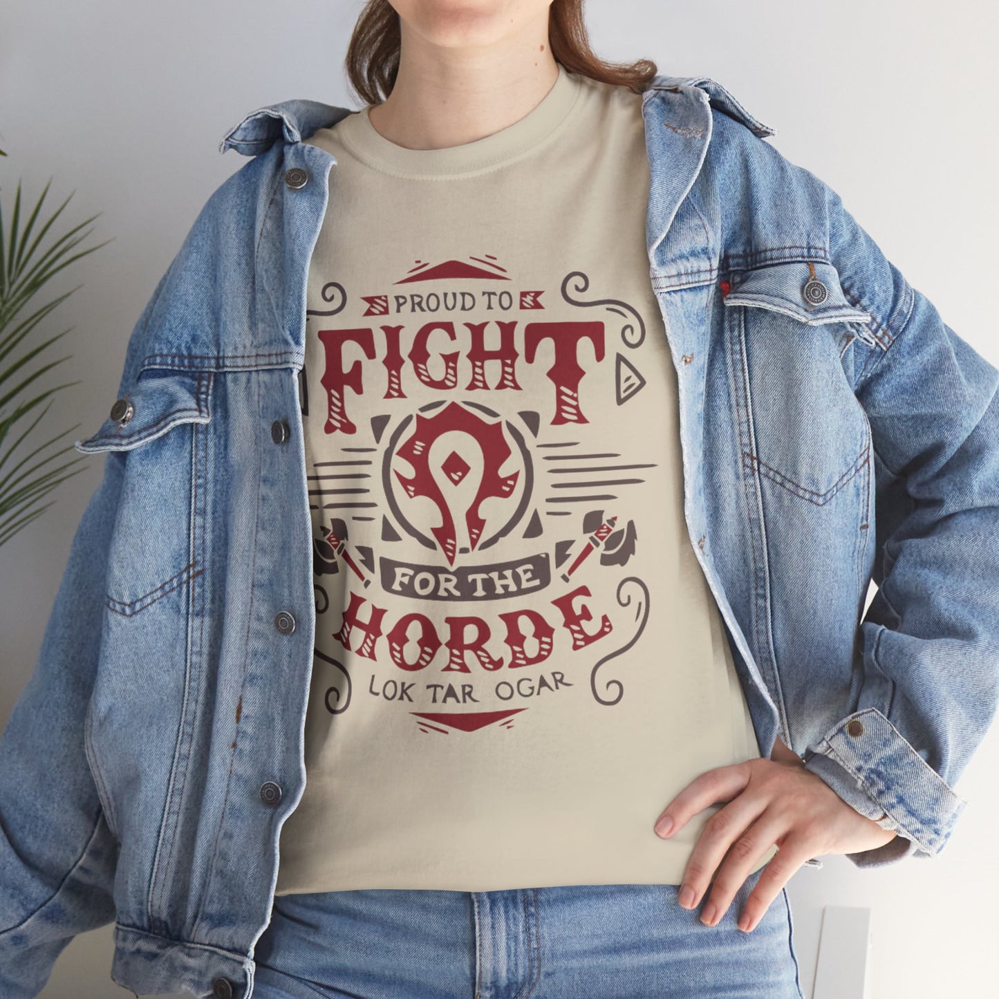 Fight for the HORDE! - Unisex Heavy Cotton Tee