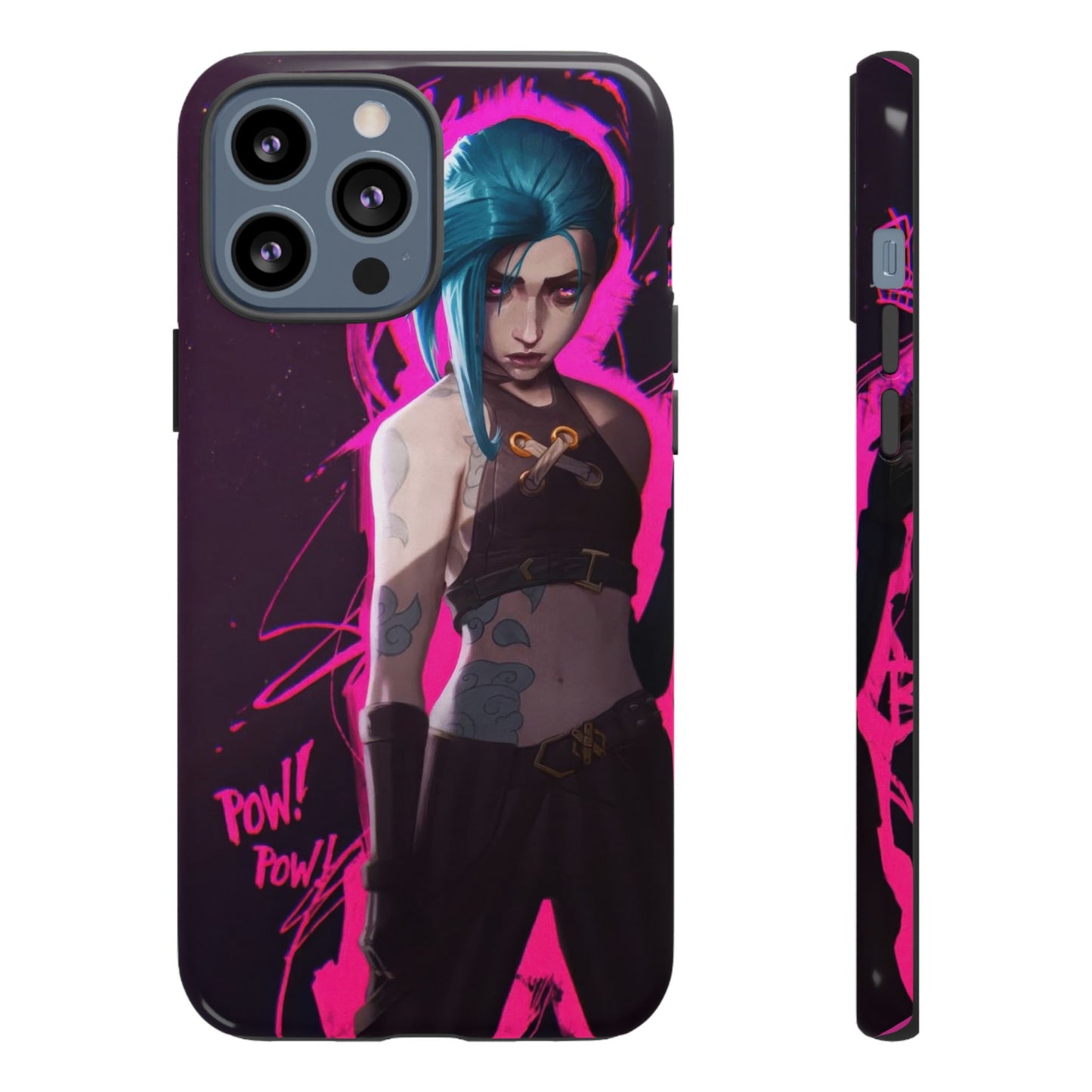 Pow Pow! - Jinx Safety Design Phone Case from Arcane