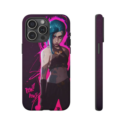 Pow Pow! - Jinx Safety Design Phone Case from Arcane