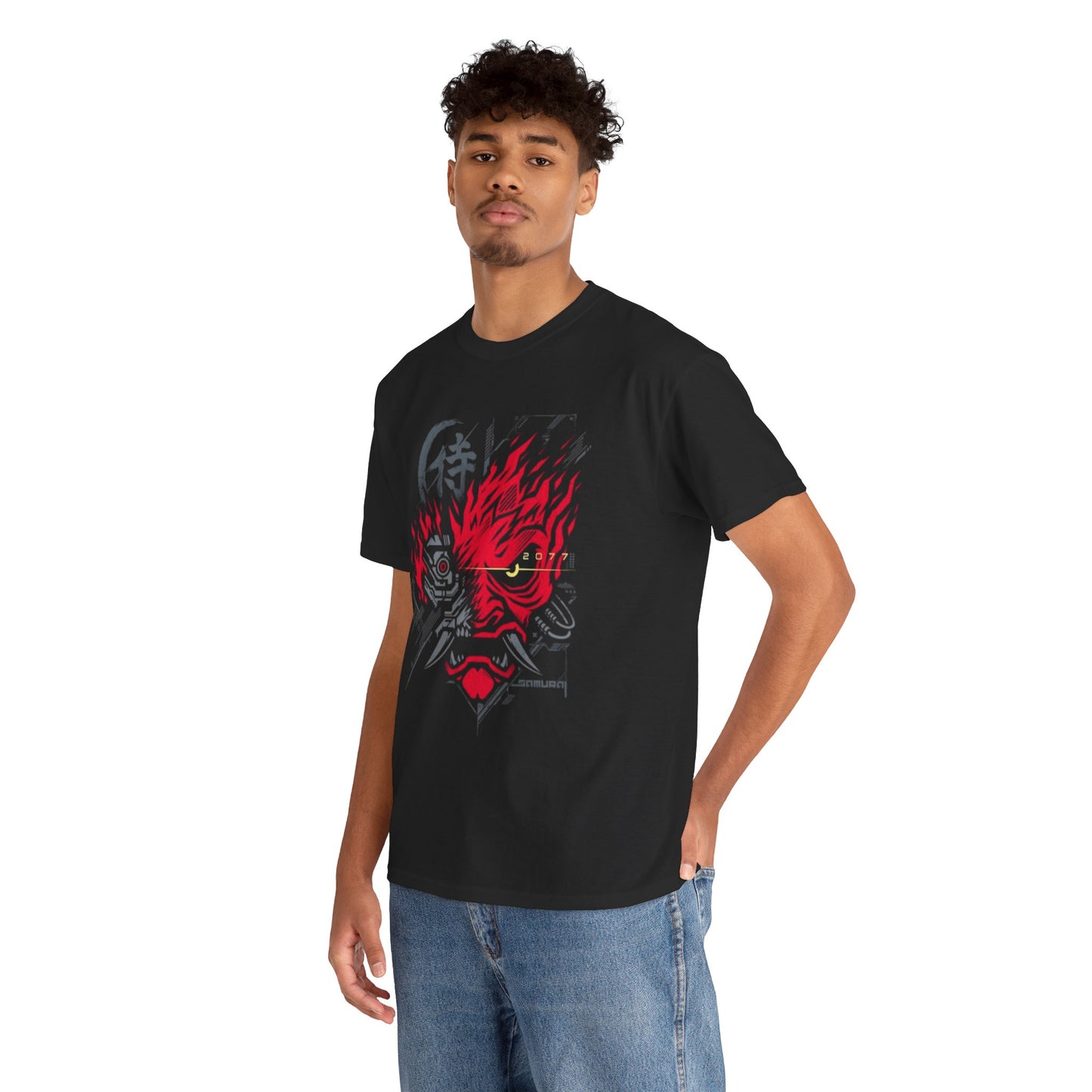 Cyberpunk 2077 Samurai - Unisex Heavy Cotton Tee