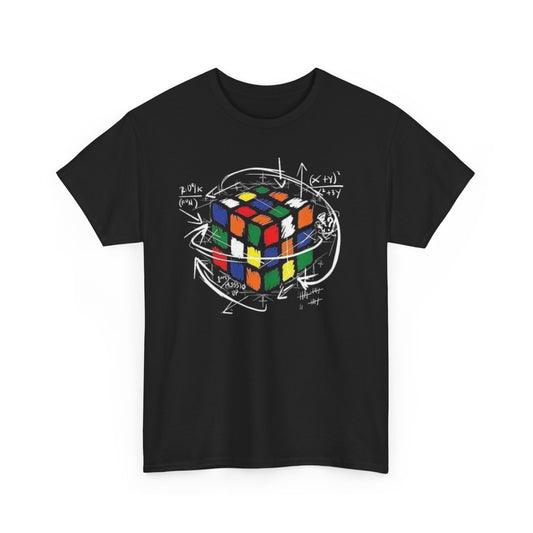 Retro Games Collection Rubik code - Unisex Heavy Cotton Tee