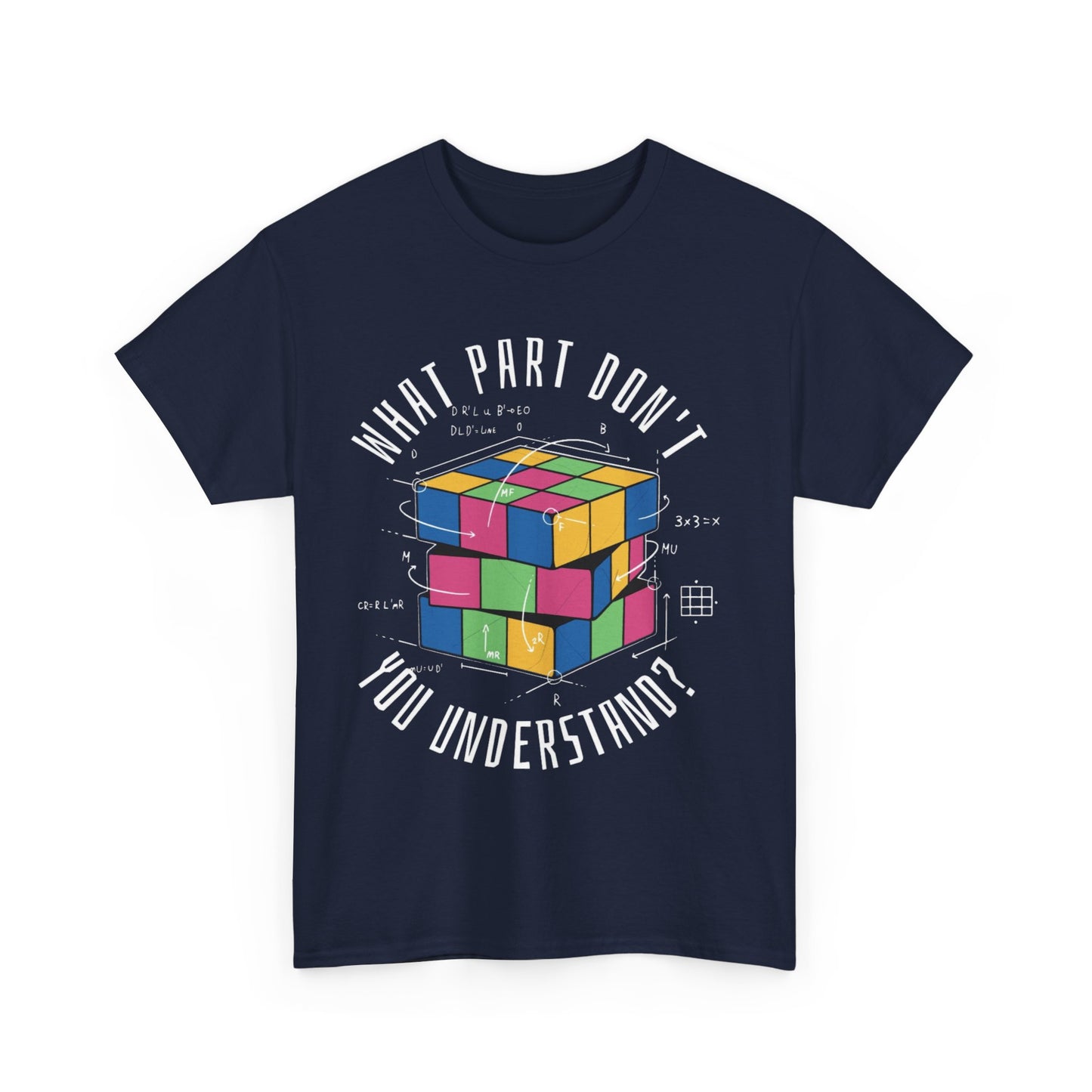 Retro Games Collection Rubik - Unisex Heavy Cotton Tee