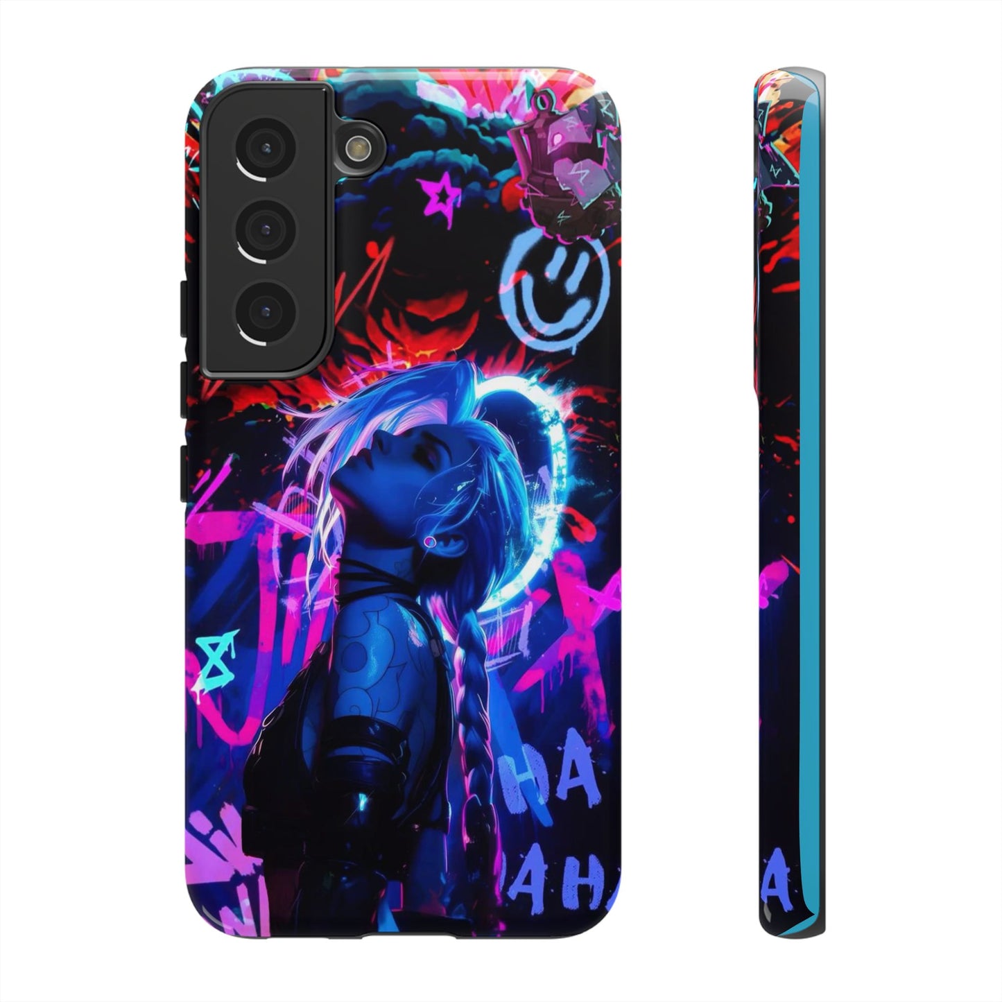 Phone Case - Jinx from Arcane Safety Design