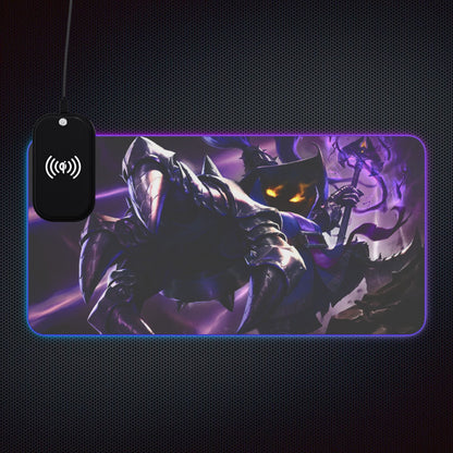 Veigar from League of Legends- LED Gaming Mouse Pad with Wireless Charging