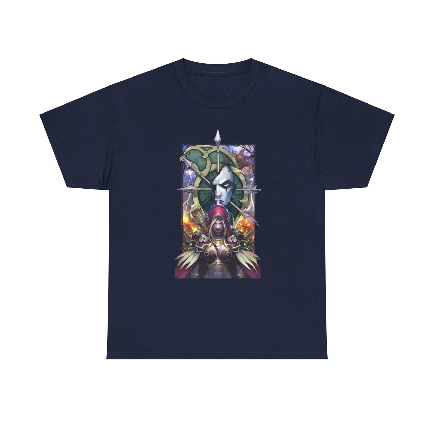 Forsaken Sylvanas from WoW - Unisex Heavy Cotton Tee