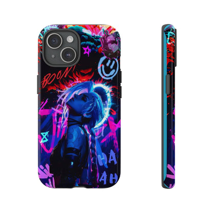 Phone Case - Jinx from Arcane Safety Design