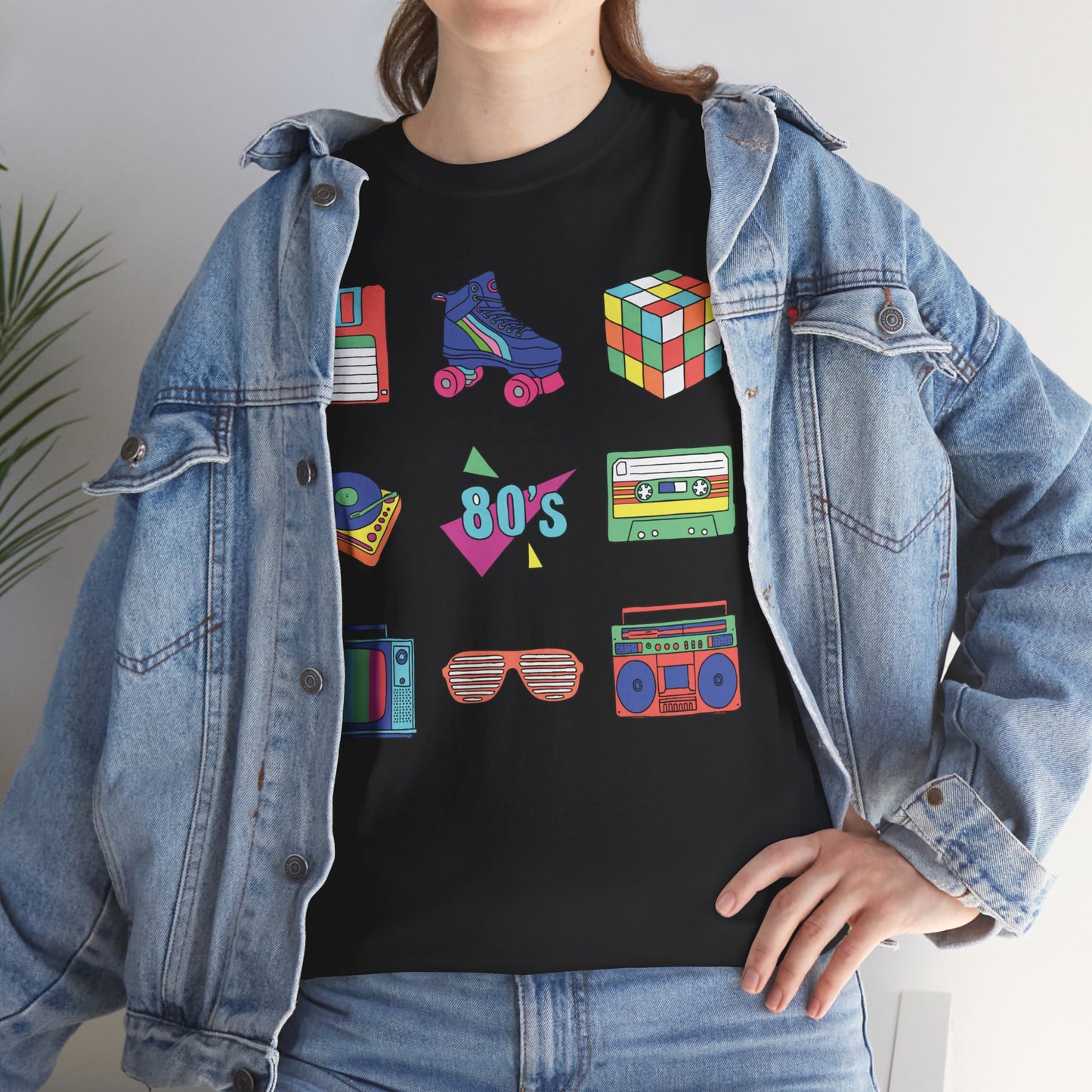 Retro Games Collection 80's fun  - Unisex Heavy Cotton Tee