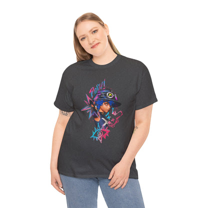 Isha from Arcane - Unisex Heavy Cotton Tee