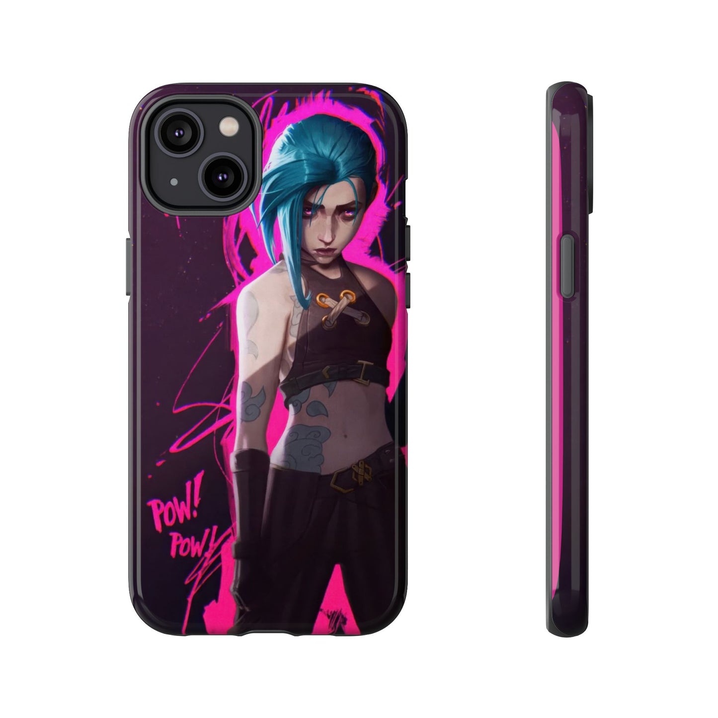 Pow Pow! - Jinx Safety Design Phone Case from Arcane