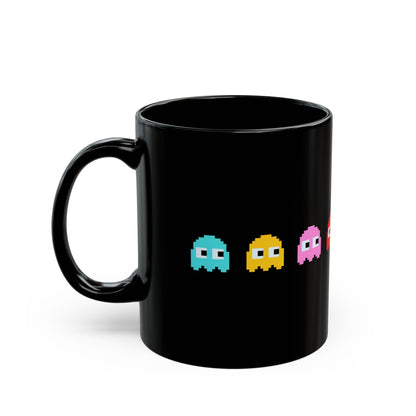 Retro Games Collection PakMan - Black Mug (11oz, 15oz)