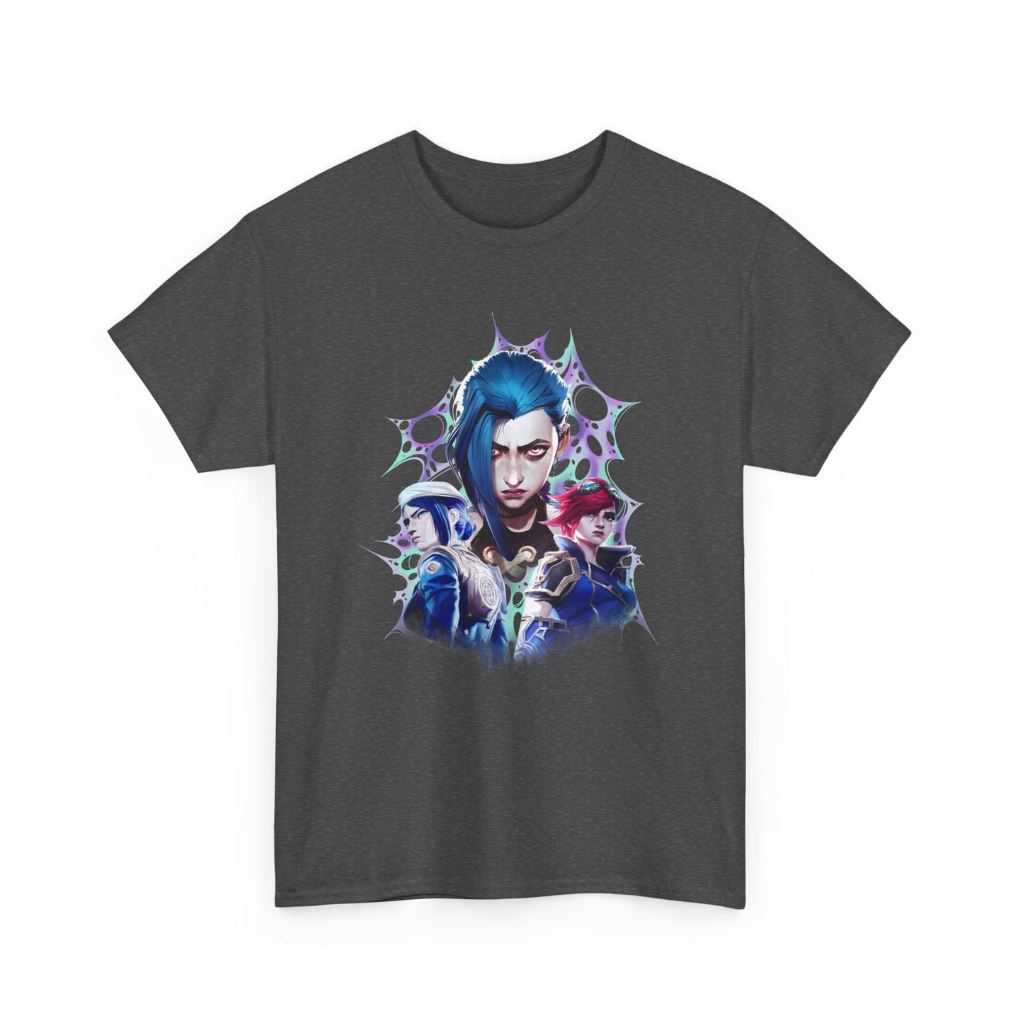 Arcane Enforcers vs. Jinx - Unisex Heavy Cotton Tee