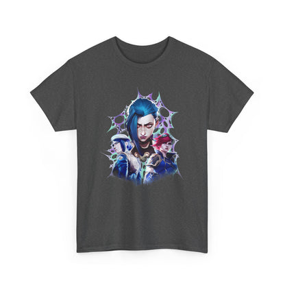 Arcane Enforcers vs. Jinx - Unisex Heavy Cotton Tee