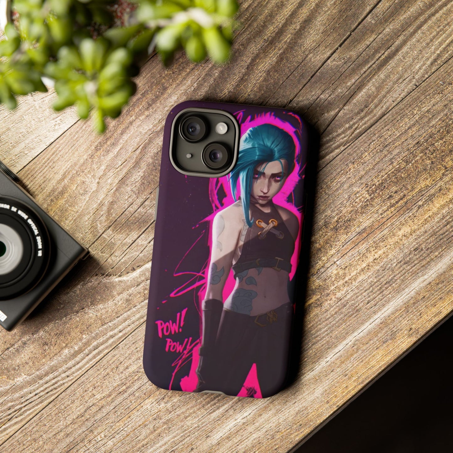 Pow Pow! - Jinx Safety Design Phone Case from Arcane