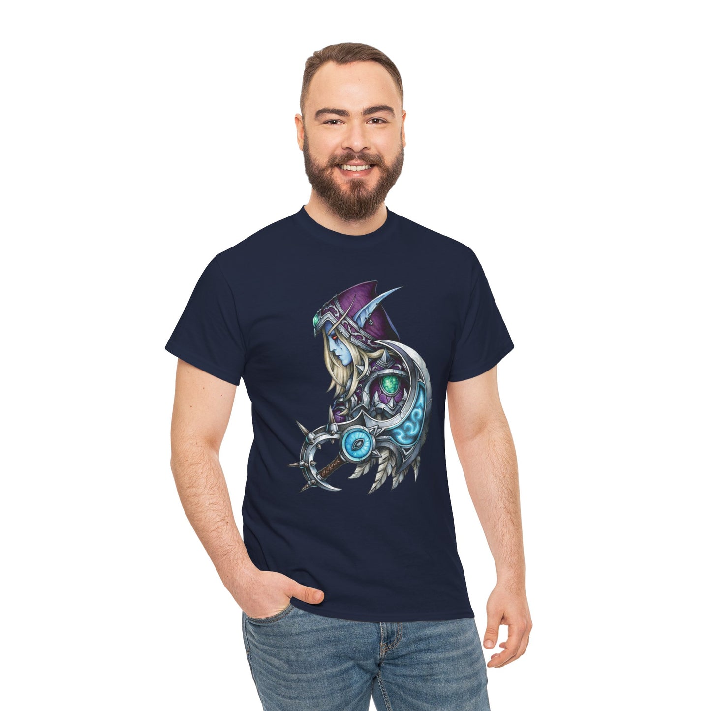 Sylvanas Windrunner from World of Warcraft - Unisex Heavy Cotton Tee