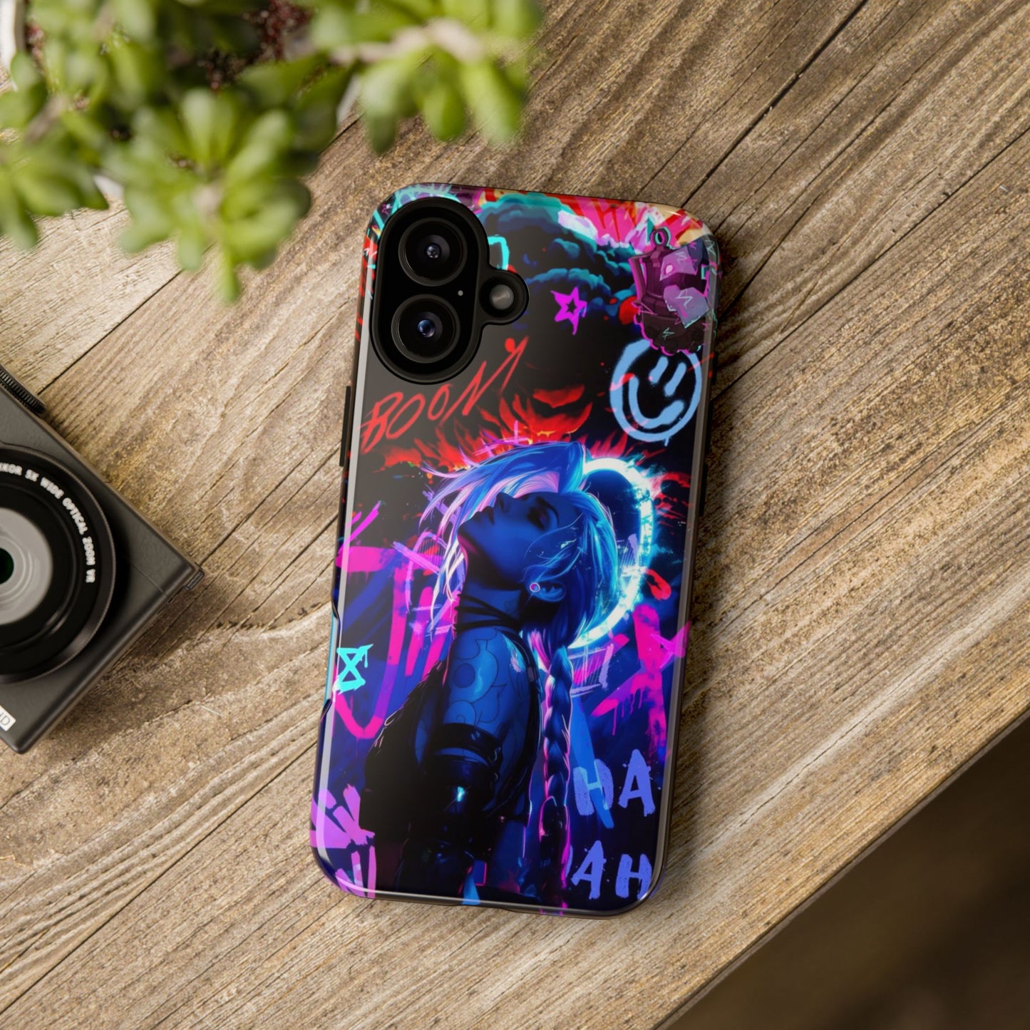 Phone Case - Jinx from Arcane Safety Design