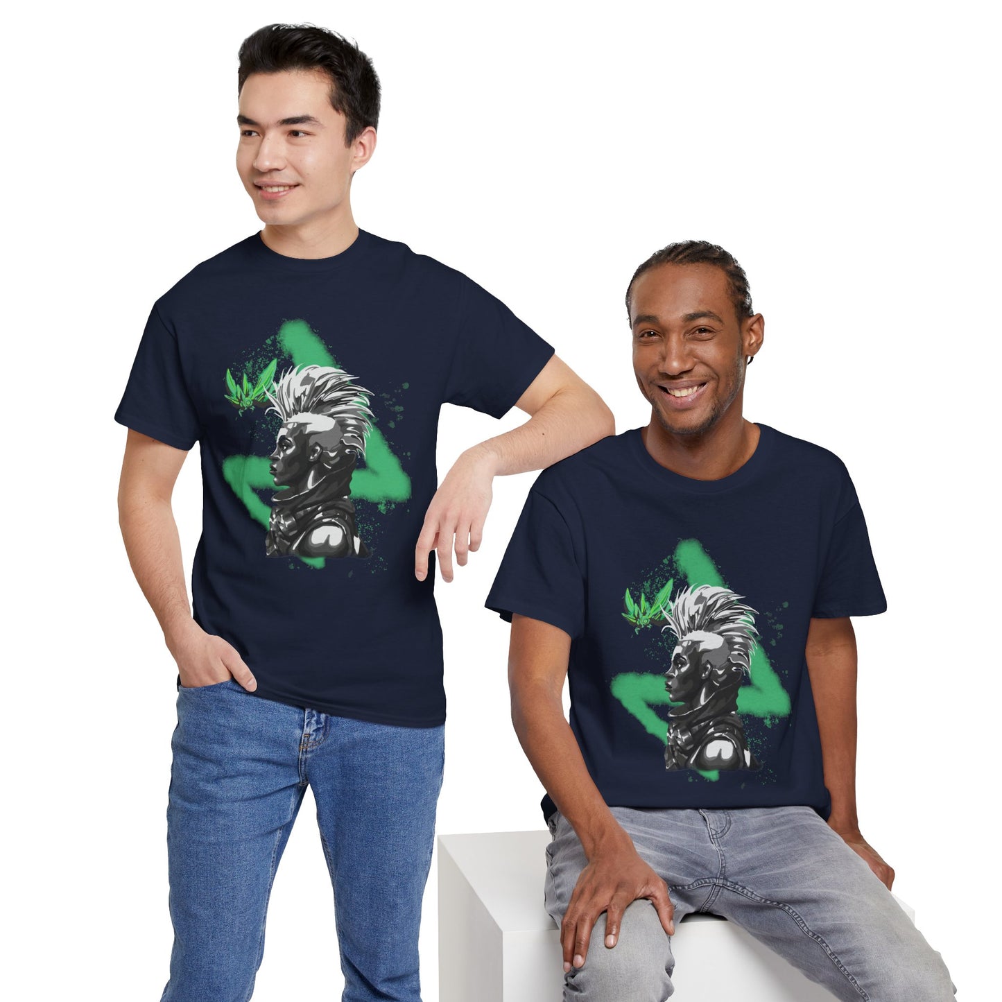 Ekko from League of Legends - Unisex Heavy Cotton Tee