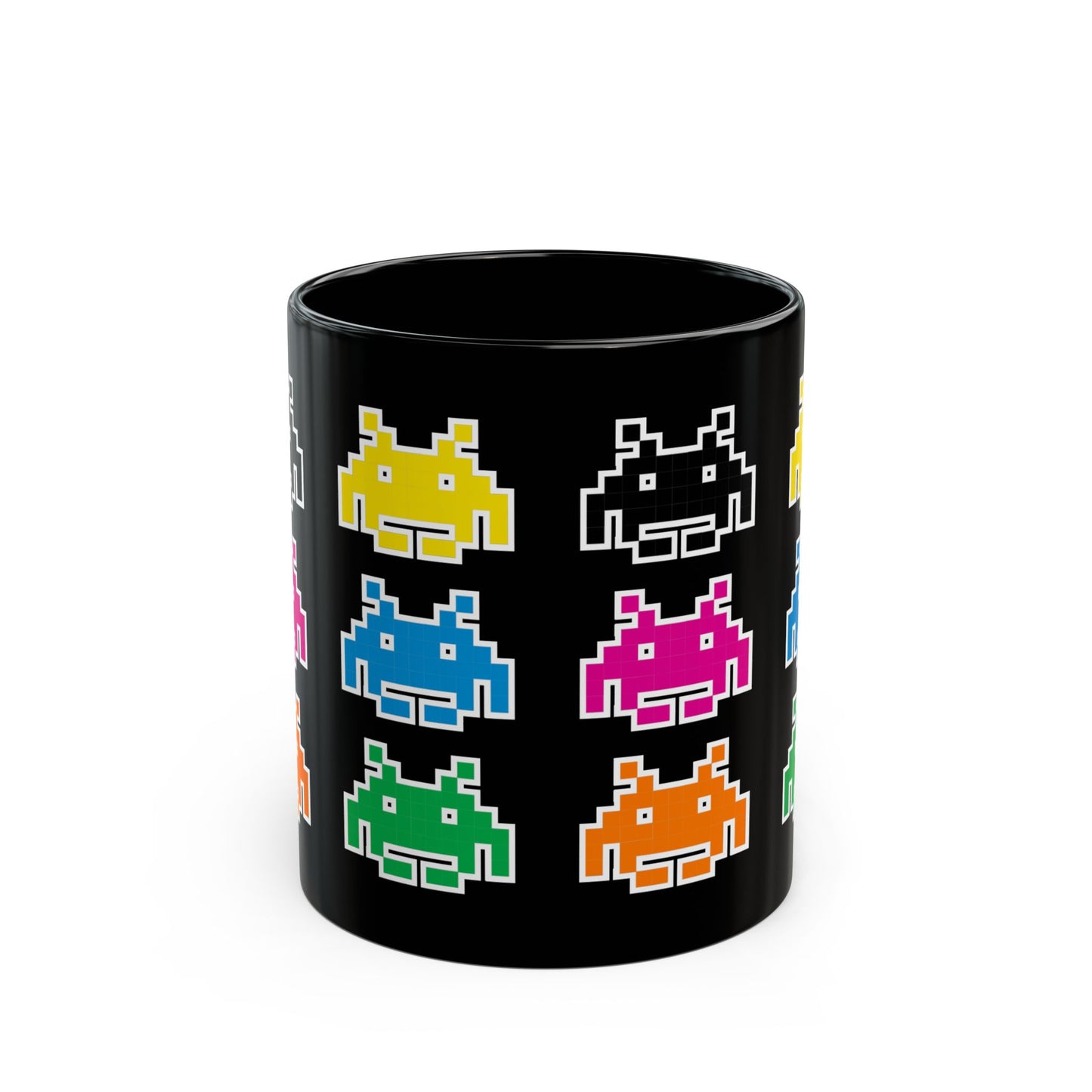 Retro Games Collection Space Invaders - Black Mug (11oz, 15oz)